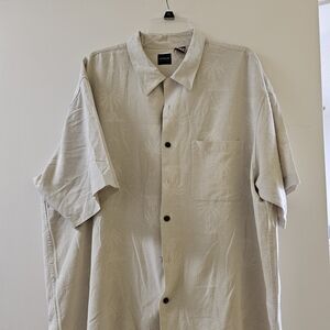 Arrow Men's Casual Button Down Shirt - Light Tan